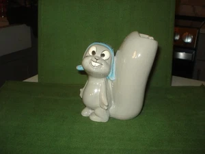 1960 VINTAGE ROCKY AND BULLWINKLE ROCKY CERAMIC HAIR BRUSH HOLDER, JAY WARD PROD - Picture 1 of 6