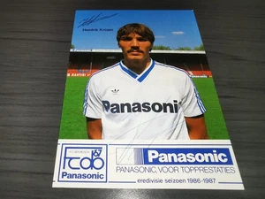 Hendrik "Hendrie" Krüzen hand signed FC Den Bosch Club autograph card - Picture 1 of 1