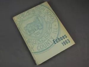 1963 Echos Yearbook New Trier High School Winnetka Illinois IL - Picture 1 of 6