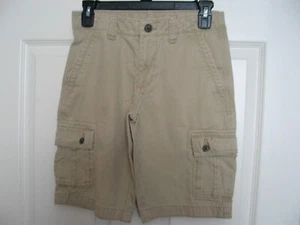 Arizona Jean Co boys youth size 14 cotton 6-pocket adjustable waist cargo shorts - Picture 1 of 6