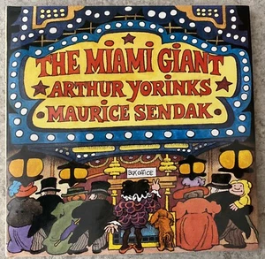 SIGNED! THE MIAMI GIANT by Arthur Yorinks Illus. by Maurice Sendak HC DJ 1st Ed - Picture 1 of 6