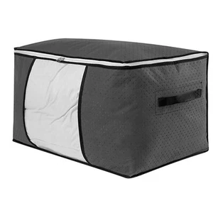 Clothes Storage Bag Large Capacity Organizer for Comforters Blanket Bedding Home - Picture 1 of 7