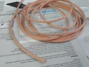 Cable de audio de cobre OCC de 5 pies 8N 16 cables hágalo usted mismo  - Imagen 1 de 4