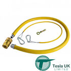 Quick Release Yellow Cover Cater Hose 1500 mm x 3/4" From Tesla UK, CHC-34-1500