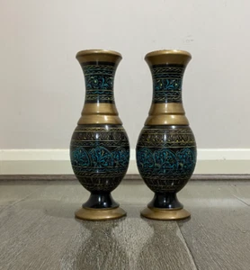 2X Unique Vase Wooden Vase for Table - Floor in Rosewood Home Décor Handmade Vas - Picture 1 of 18
