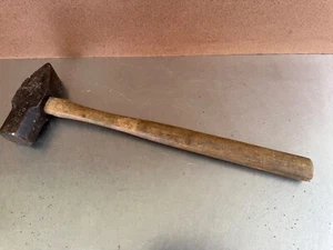Vintage PRR Engineers Hammer Blacksmith Cross Peen Marked Company logo 3.9 Pound - Picture 1 of 19