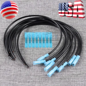 8x Pigtails Glow Plug Harness Repair Kit 7.3L 6.9L IDI Diesel F250 F350 E350 - Picture 1 of 6