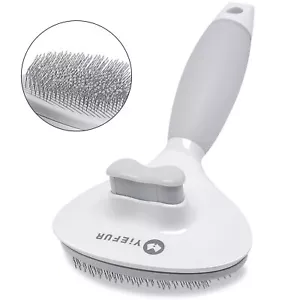 Cat Hair Brushcat Brush For Sheddingsoft Silicone Self Cleaning Brush For Short - Picture 1 of 6