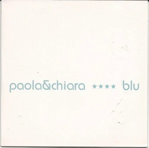 PAOLA E CHIARA - SELTENE CDs PROMO " BLAU " - Bild 1 von 1