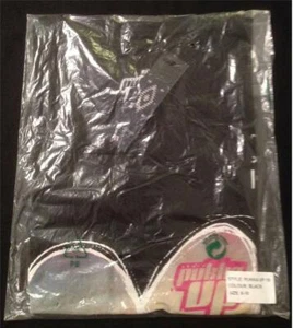 BNWT PUKKA UP MAS IF 2014 T-SHIRT VEST - 8/10 - BLACK - IBIZA CLUB POSTERS DJ - Picture 1 of 2
