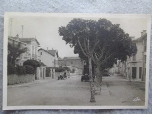 Antique Louis Blanc Square, Ste-Maxime-Sur-Mer, French Riviera Postcard - Bild 1 von 2