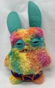 Fuggler Plush Budgie Underwear Funny Ugly Monster Rabid Rabbit Rainbow Ears - Picture 1 of 7