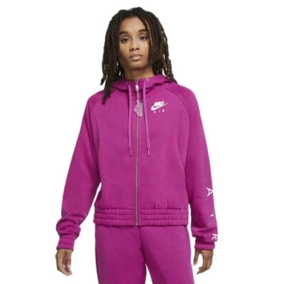 Nike Sudadera C/Capucha Air , Mujer - Art. CU5442-564 (Cactus Flower/Blanco) - Imagen 1 de 4