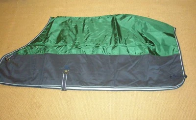 Dominick Liberty Combi Medium Weight Stable Rug Standard Neck - Navy + Green  - Image 1 of 4