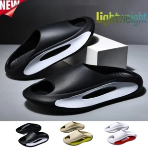 Men Fashion Slide Casual Non-slip Slippers Open Toe Indoor-outdoor Beach Shower - Picture 1 of 22
