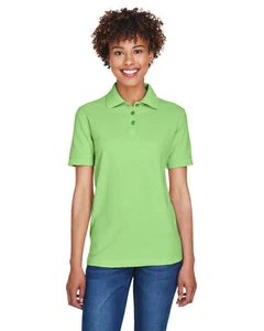 3 Pack Of UltraClub 8541 Ladies Easy Care TShirt Feminine Fit Whisper Pique Polo - Picture 1 of 24