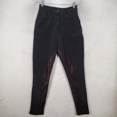 Pantalones de mujer Moda Intl de colección talla S negros elásticos altos calzoncillos ecuestres cónicos Foto 1 de 4