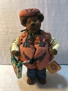 Figura de calabaza Boyds Bears Crumpletons Jack B. Punkinbeary Crumpleton 73121 - Imagen 1 de 6