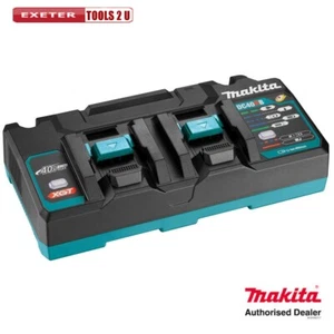 Cargador de doble puerto Makita DC40RB/2 40v Max XGT 240V 191N14-5 carga doble - Imagen 1 de 2