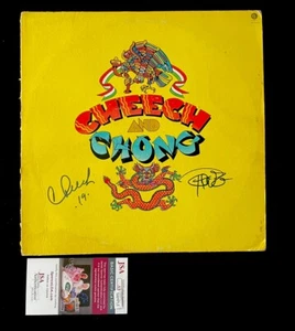 CHEECH & CHONG COA JSA SIGNED HANDSIGNIERT VINYL - Bild 1 von 2