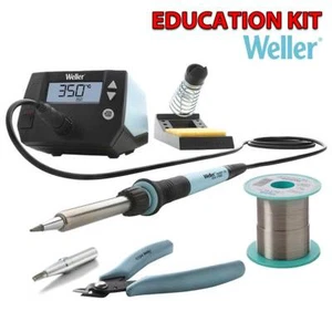 Weller WE1010 Education Kit Stazione Saldante + Tronchese + Stagno - Punta ETB - Imagen 1 de 9