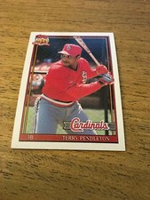 Terry Pendleton Cardinals 1991 Topps #485