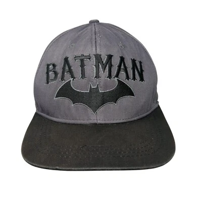 Sombrero Batman Snapback Gris Talla Única Ajustable Bordado 6 Paneles DC Comics Foto 1 de 4