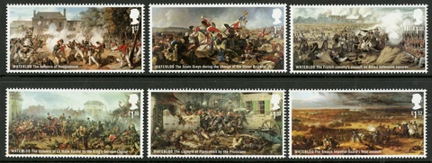 Great Britain   2015   Scott # 3409-3414    Mint Never Hinged Set Cover