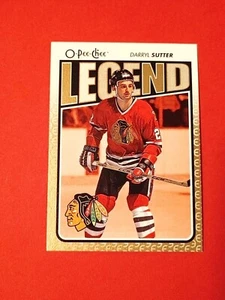 2009-10 O-PEE-CHEE Marquee Legend #560 Darryl Sutter Chicago Blackhawks - Picture 1 of 2