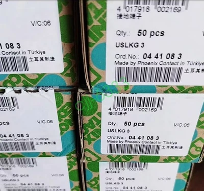 50PCS Phoenix Contact 0441083 grounding terminal USLKG 3 - Image 1 of 2