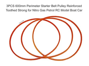 3PCS 600mm Engine Start Belt for Gas Petrol Nitro Engine RC Boat Heli Plane Car - Picture 1 of 2