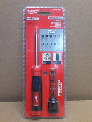 Milwaukee 27 In 1 Magnetic Precision Multi-Tip Driver 48-22-2934 - Image 1 of 2