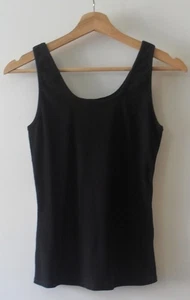 10 DAYS - Schwarzes Baumwoll Tanktop Mit Druck Größe M = 38 - Picture 1 of 7