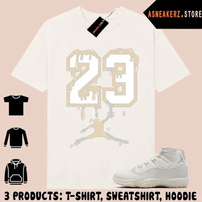 Camiseta deportiva Shirt Match AJ 11 Pearl Grand Finale a juego goteo 23 Foto 1 de 2