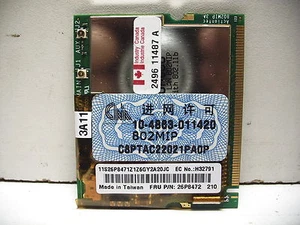 ACTIONTEC ANATEL 802MIP 802.11B QUANTITY! WIRELESS LAN NETWORK CARD / V.92 MODEM - Picture 1 of 1