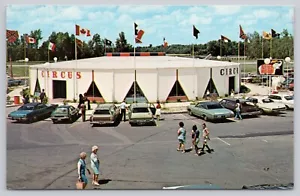 Postal cromada South Of The Border Pedro's Circus Mexicanus Carolina del Sur - Imagen 1 de 2