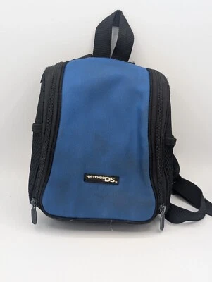 Mochila Nintendo 2DS 3DS DSi Lite Estuche de Transporte Azul - Usada y Limpia Foto 1 de 4