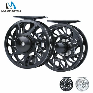 Maxcatch Fly Reel 2/3/4/5/6/7/8/9/10WT CNC Machined Aluminum Trout Fishing Reel - Picture 1 of 8