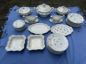 Servizio ristorazione Weimar 10 persone come nuovo! Porcellana Weimar - Foto 1 di 11