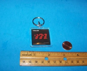 Vintage 1980er Rock'n'Roll Schlüsselanhänger 1982 The Police Ghost In The Machine - Bild 1 von 2