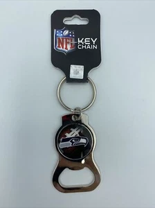 Rico Industries Seahawks Bottle Opener Keychain New - Picture 1 of 1
