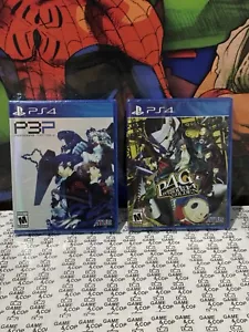 Persona 3 & 4 PlayStation 4 PS4 SDCC EXCLUSIVE FOIL COVER VARIANT Limited Run - Picture 1 of 9