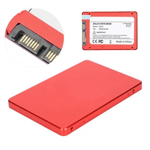 Hsthe Sea 2.5inch SSD Red High Speed Metal Hard Drive For Desktop Computer L SPM - Picture 1 of 38