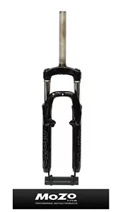 FORCELLA BICI 26 MTB 28,6X210 mm AMMORTIZZATA A MOLLA freni V-BRAKE Oppure Disco - Foto 1 di 1
