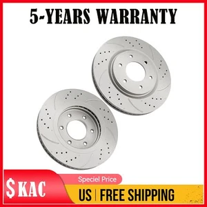 Front Disc Brake Roters for INFINITI QX80 2014-2022 Nissan TITAN 2007-2015 31506 - Picture 1 of 12