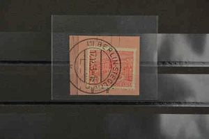 K5/2 Berlin 49 PM 8 TM41 gestempelt Paketkartenabschnitt Lippschütz Schantl MW m - Picture 1 of 1