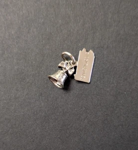 Vintage Liberty Bell Pennsylvania Charm Pendant Travel USA Landmark - Picture 1 of 3