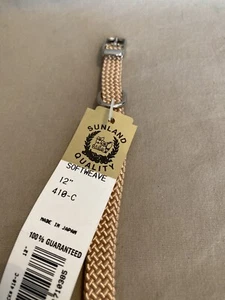 Sunland Hundehalsband 12 Zoll hellbraun - Bild 1 von 4