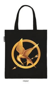 The Hunger Games Canvas Tote Bag Out Of Print Book Cover Champion Fashion New* - Picture 1 of 2