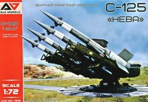 Sistema de misiles tierra-aire ""Neva"" A&A Models 7215 S-125, kit modelo a escala 1:72 - Imagen 1 de 12